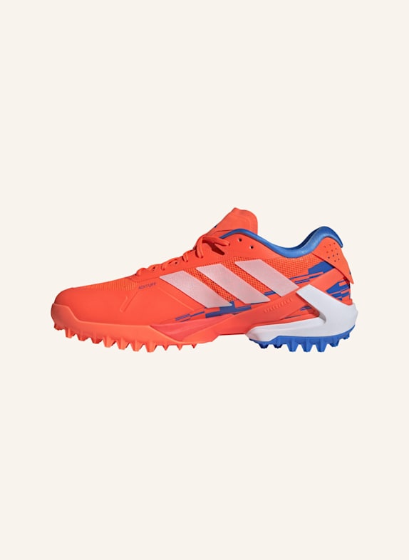 adidas ADIZERO LUX 3 FELDHOCKEY-STIEFEL ORANGE/ WEISS/ BLAU