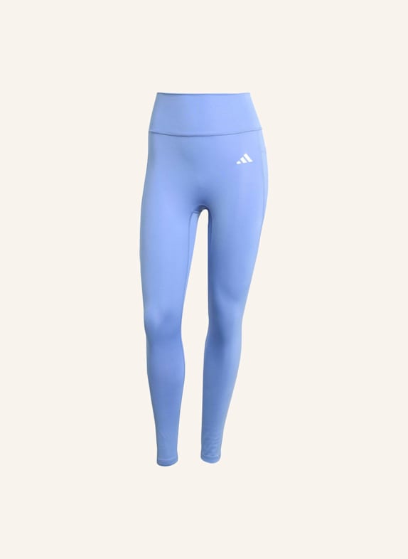 adidas OPTIME ESSENTIALS 7/8-LEGGINGS OHNE VORDERNAHT BLAU