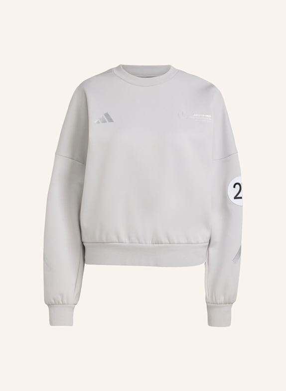 adidas MERCEDES AMG PETRONAS F1 TEAM SILBERPFEILE SWEATSHIRT GRAU