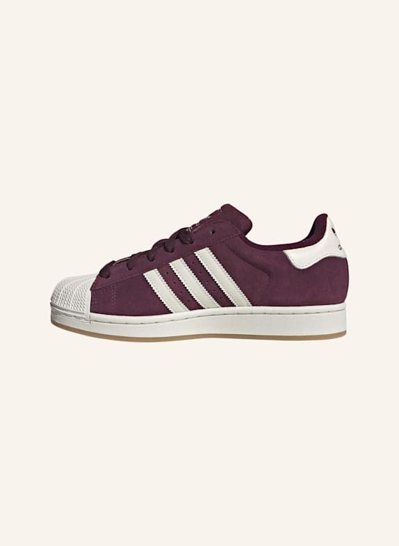 adidas Originals SUPERSTAR SCHUHE ROT/ WEISS