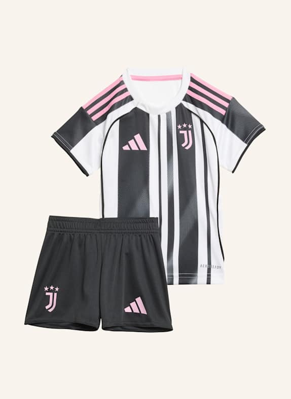 adidas JUVENTUS TURIN 25/26 MINI-HEIMAUSRÜSTUNG WEISS/ SCHWARZ