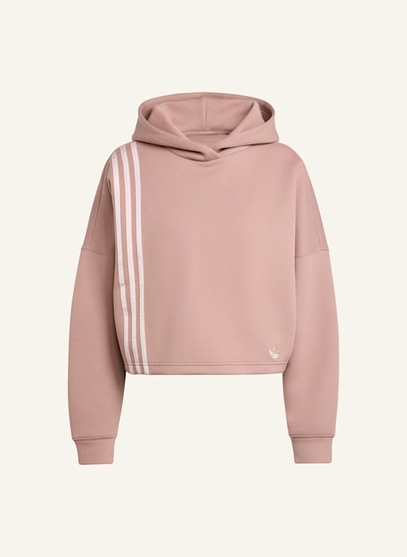 adidas Originals OFF PLACED 3-STREIFEN HOODIE CAMEL