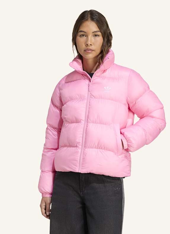adidas Originals ADICOLOR SHORT PUFFER JACKE ROSA