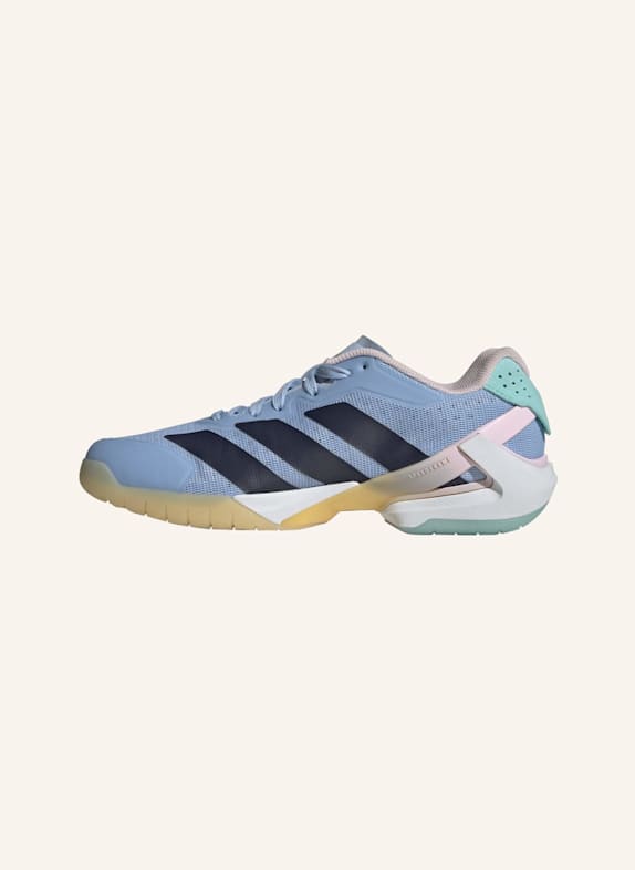 adidas ADIZERO COUNTERBLAST HALLENSCHUH BLAU/ ROSA
