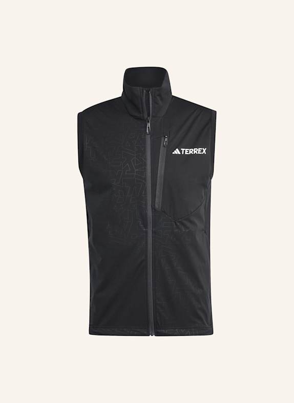 adidas TERREX TERREX XPERIOR CROSS-COUNTRY SKI SOFTSHELL-WESTE SCHWARZ