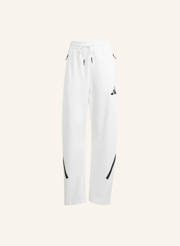 adidas Sweatpants Z.N.E. BAR PT WEISS/ SCHWARZ