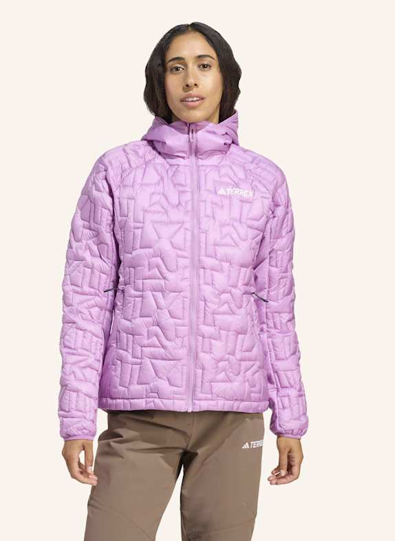 adidas TERREX Steppjacke TERREX XPERIOR PRIMALOFT LOOSE FILL HOODED LILA