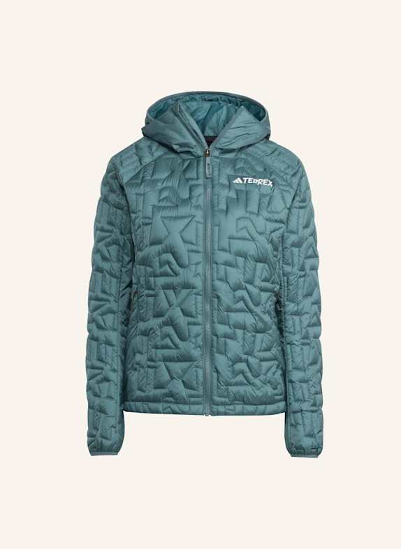 adidas TERREX Steppjacke TERREX XPERIOR PRIMALOFT LOOSE FILL HOODED TÜRKIS