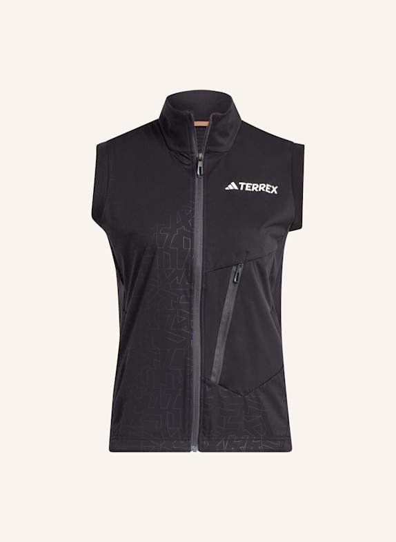 adidas TERREX TERREX XPERIOR CROSS-COUNTRY SKI SOFTSHELL-WESTE SCHWARZ