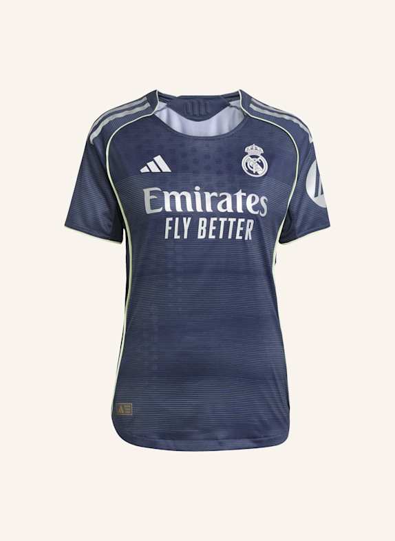 adidas REAL MADRID 25/26 AUSWÄRTSTRIKOT AUTHENTIC BLAU