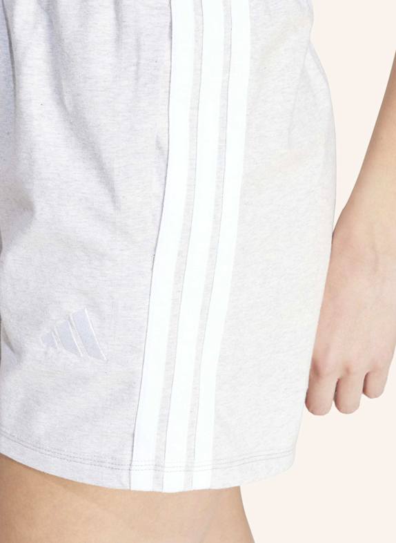 adidas Shorts ESSENTIALS 3-STREIFEN WEISS