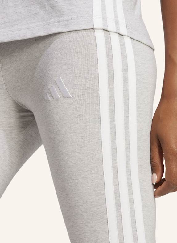 adidas Tights ESSENTIALS 3-STREIFEN WEISS