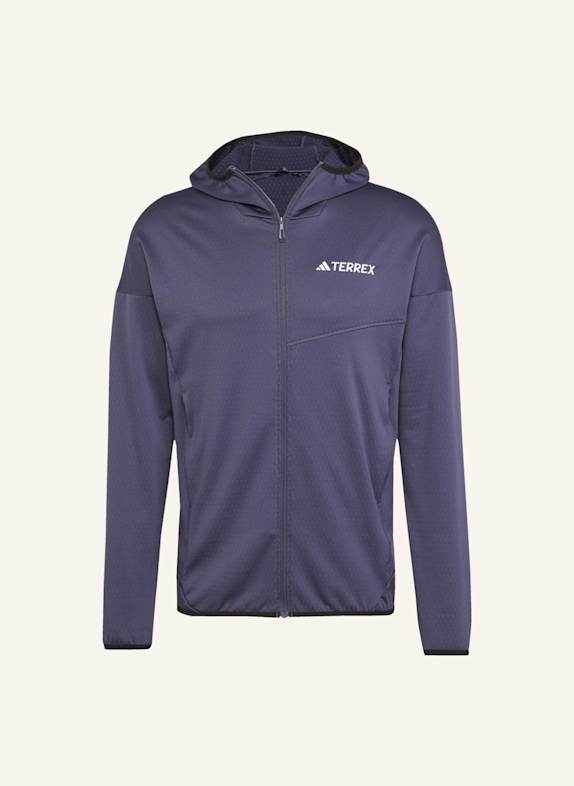 adidas TERREX TERREX XPERIOR CLIMAWARM LIGHT FLEECE KAPUZENJACKE BLAU