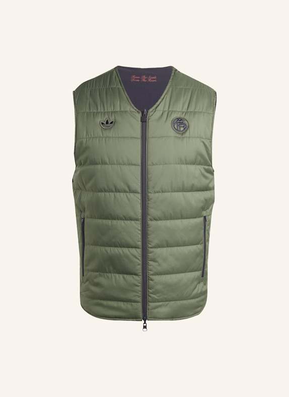 adidas Originals FC BAYERN MÜNCHEN TERRACE ICONS WESTE SCHWARZ/ GRÜN