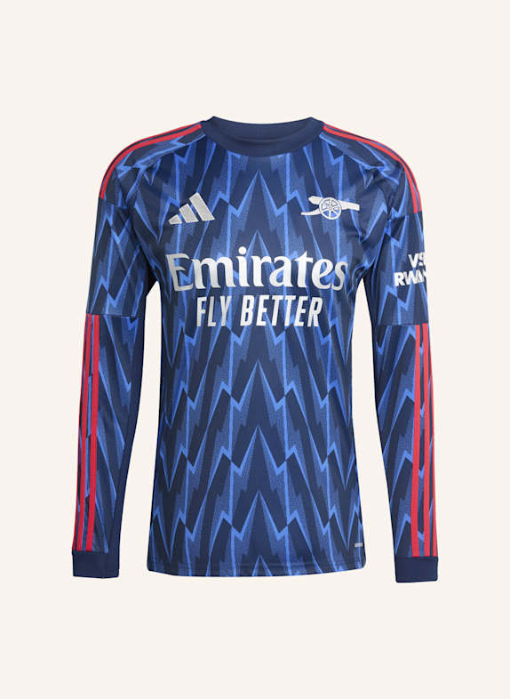 adidas FC ARSENAL 25/26 LONG SLEEVE AUSWÄRTSTRIKOT BLAU/ GRAU