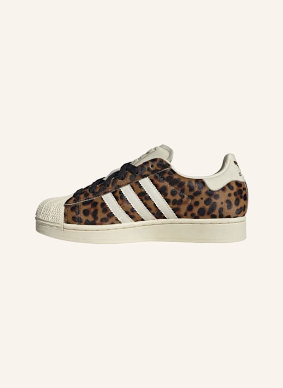 adidas Originals ADIDAS SUPERSTAR II SCHUH BRAUN/ WEISS/ GOLD
