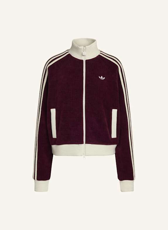 adidas Originals ADIDAS ORIGINALS VELOUR KNIT TRACK TOP ROT
