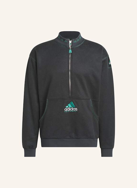 adidas EQUIPMENT QUARTER-ZIP OBERTEIL SCHWARZ
