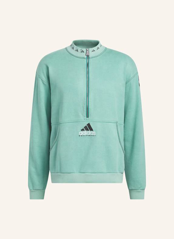 adidas EQUIPMENT QUARTER-ZIP OBERTEIL GRÜN