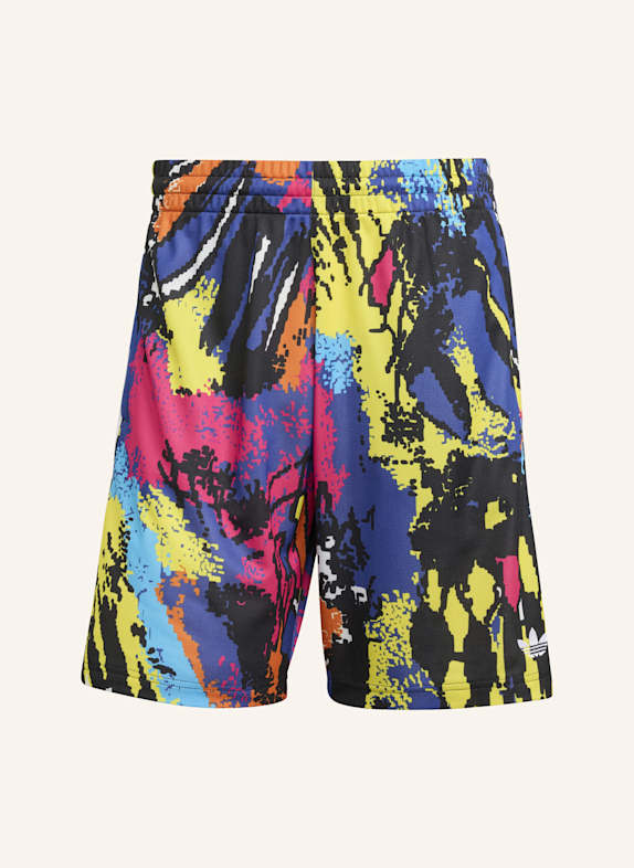 adidas Originals ARCHIVE AOP SHORTS 23 CM INNENBEINLÄNGE GELB