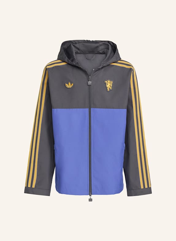 adidas Originals MANCHESTER UNITED TERRACE ICONS PARKA SCHWARZ