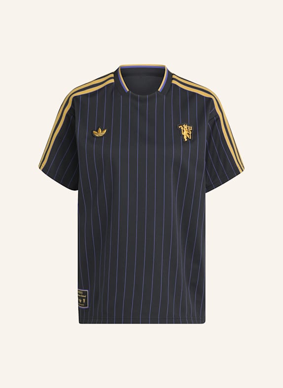 adidas Originals MANCHESTER UNITED TERRACE ICONS JERSEY SCHWARZ