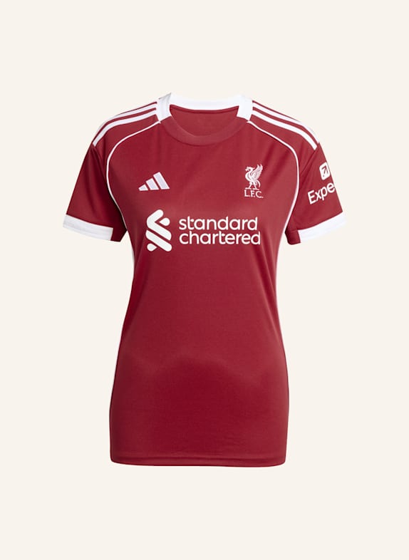 adidas LIVERPOOL FC 25/26 HEIMTRIKOT ROT