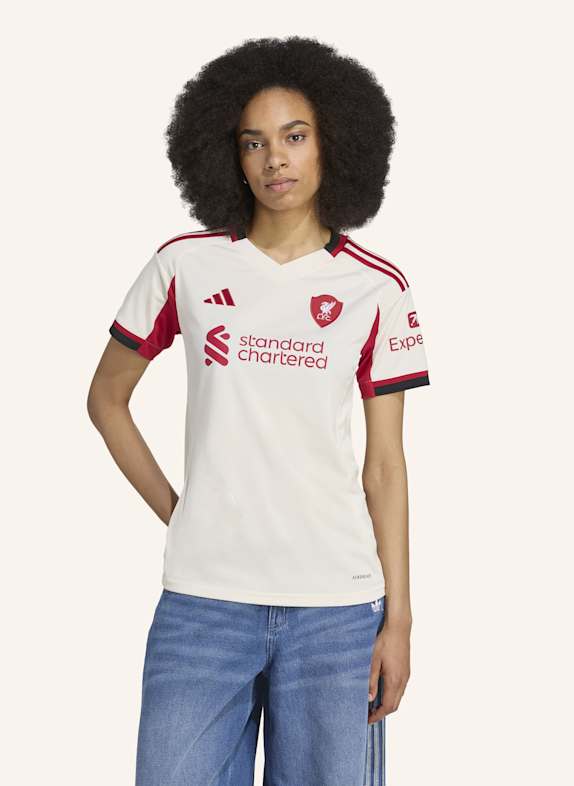 adidas LIVERPOOL FC 25/26 AUSWÄRTSTRIKOT WEISS