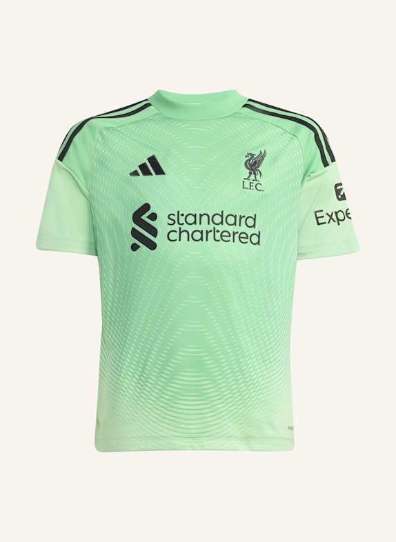 adidas LIVERPOOL FC 25/26 TORWART-JERSEY FÜR KINDER GRÜN