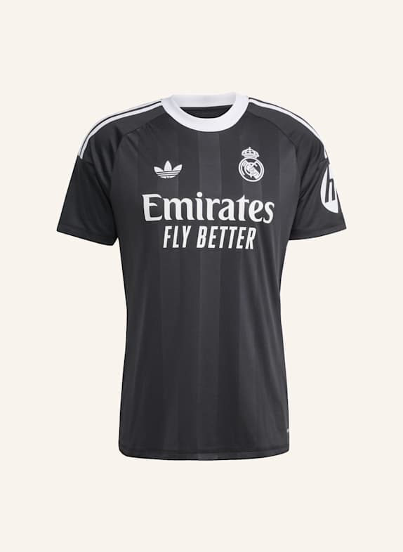 adidas REAL MADRID 25/26 TORWART-AUSWEICHTRIKOT SCHWARZ