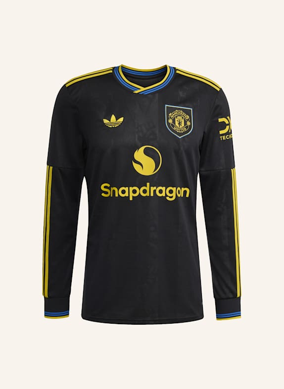 adidas MANCHESTER UNITED 25/26 LANGÄRMELIGES AUSWEICHTRIKOT SCHWARZ