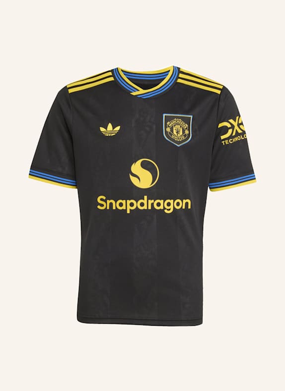 adidas MANCHESTER UNITED 25/26 AUSWEICHTRIKOT FÜR KINDER SCHWARZ