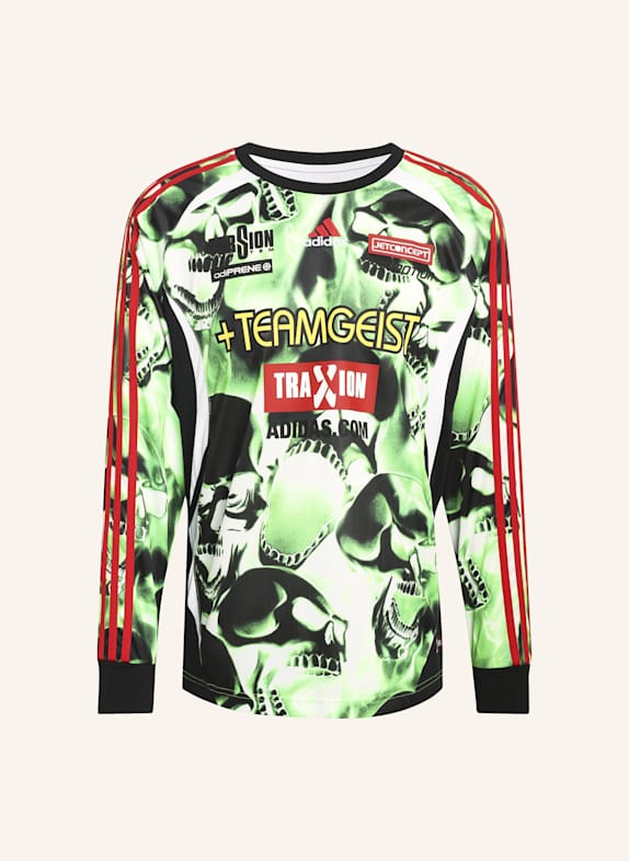 adidas Originals TEAMGEIST MOTO AOP TRIKOT GRÜN