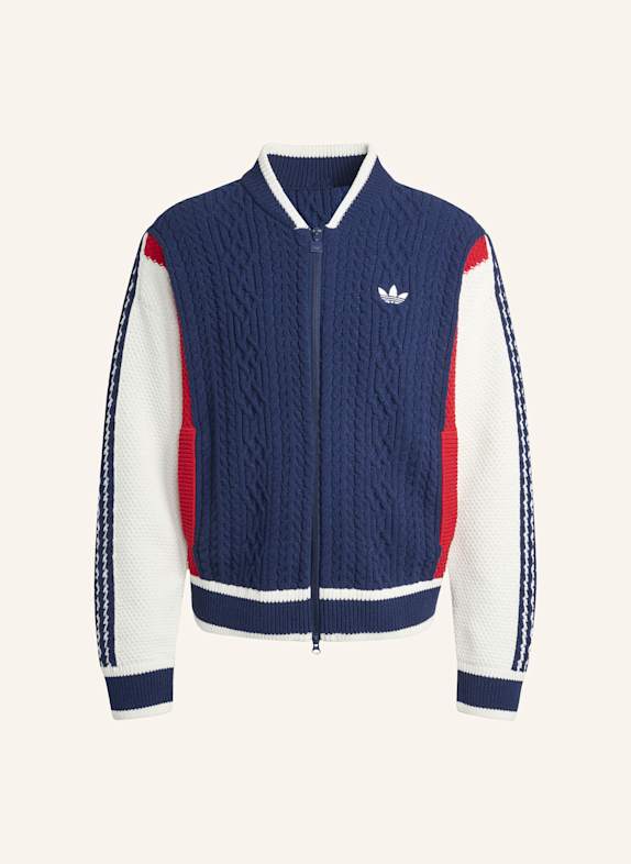 adidas Originals Strickjacke WICONS DUNKELBLAU/ WEISS/ ROT