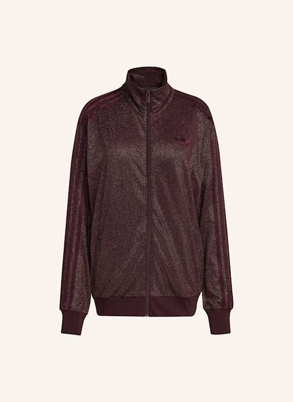 adidas Originals Sweatjacke FIREBIRD mit Glitzergarn ROT/ GOLD