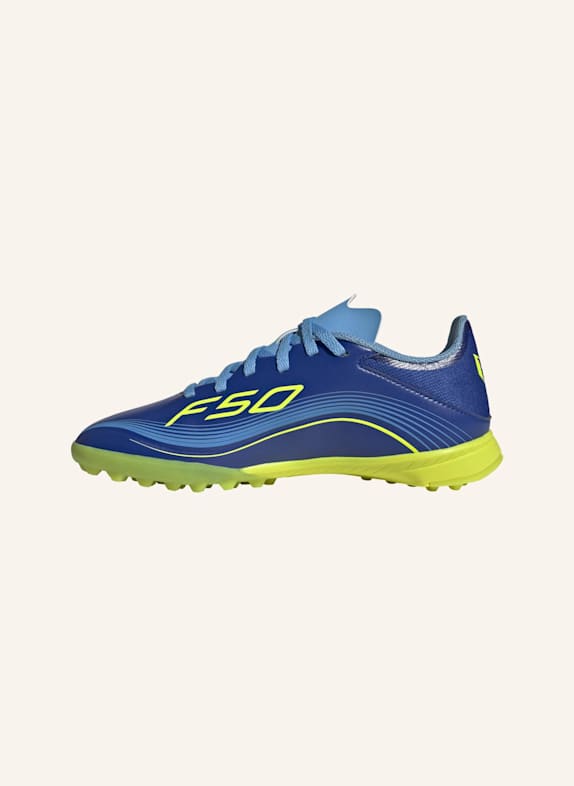 adidas F50 MESSI LEAGUE KIDS TF FUSSBALLSCHUH BLAU/ GELB