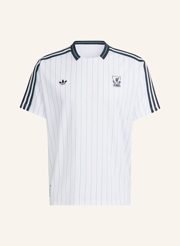 adidas Originals FC LIVERPOOL TERRACE ICONS JERSEY WEISS/ GRÜN