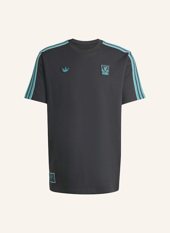 adidas Originals LIVERPOOL FC TERRACE ICONS SHIRT SCHWARZ