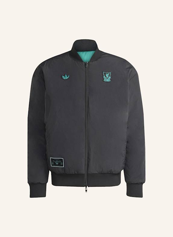 adidas Originals FC LIVERPOOL TERRACE ICONS JACKE SCHWARZ/ GRÜN