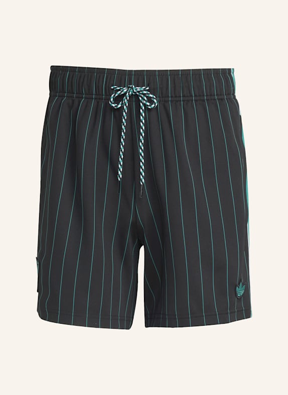 adidas Originals FC LIVERPOOL TERRACE ICONS SHORTS SCHWARZ/ GRÜN