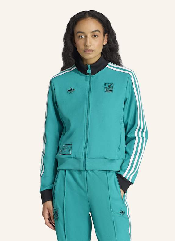 adidas Originals FC LIVERPOOL TERRACE ICONS TRACK TOP GRÜN