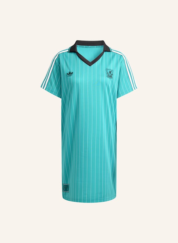 adidas Originals FC LIVERPOOL TERRACE ICONS KLEID GRÜN/ WEISS