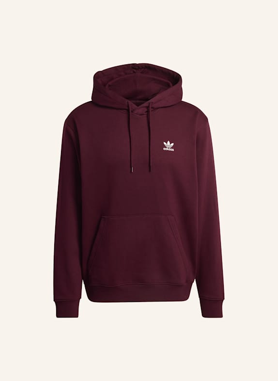 adidas Originals ESSENTIAL LOOSE FLEECE HOODIE ROT