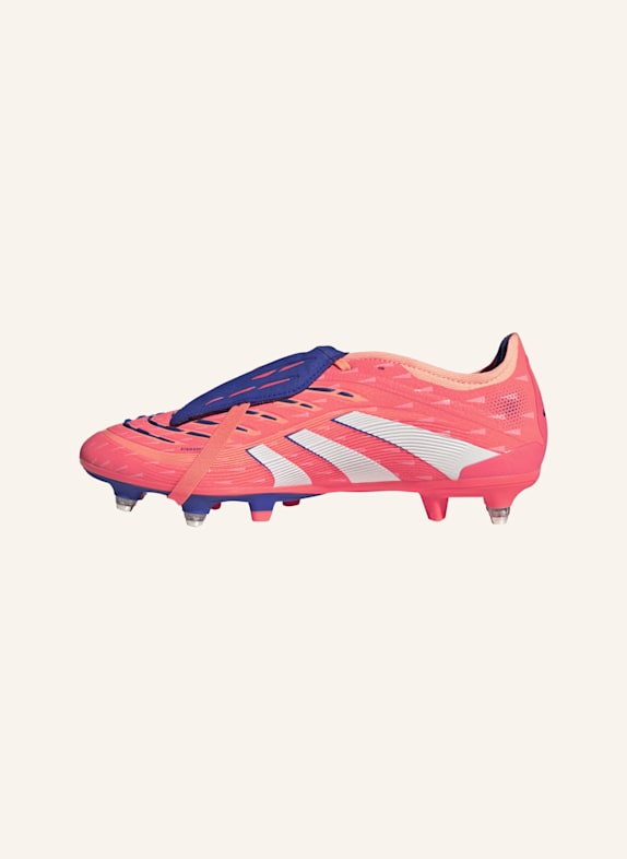 adidas PREDATOR PRO FOLD-OVER TONGUE FUSSBALLSCHUH FÜR WEICHE BÖDEN ORANGE/ WEISS