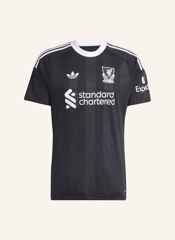 adidas LIVERPOOL FC 25/26 AUSWEICHAUSRÜSTUNG TORWARTTRIKOT SCHWARZ