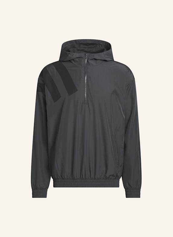 adidas ANTHONY EDWARDS ANORAK PULLOVER GRAU