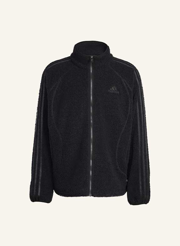 adidas Originals BORG FLEECE TEAMGEIST TRACKTOP SCHWARZ