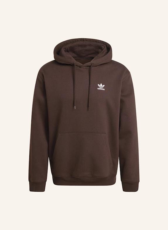 adidas Originals TREFOIL ESSENTIALS LOOSE HOODIE BRAUN