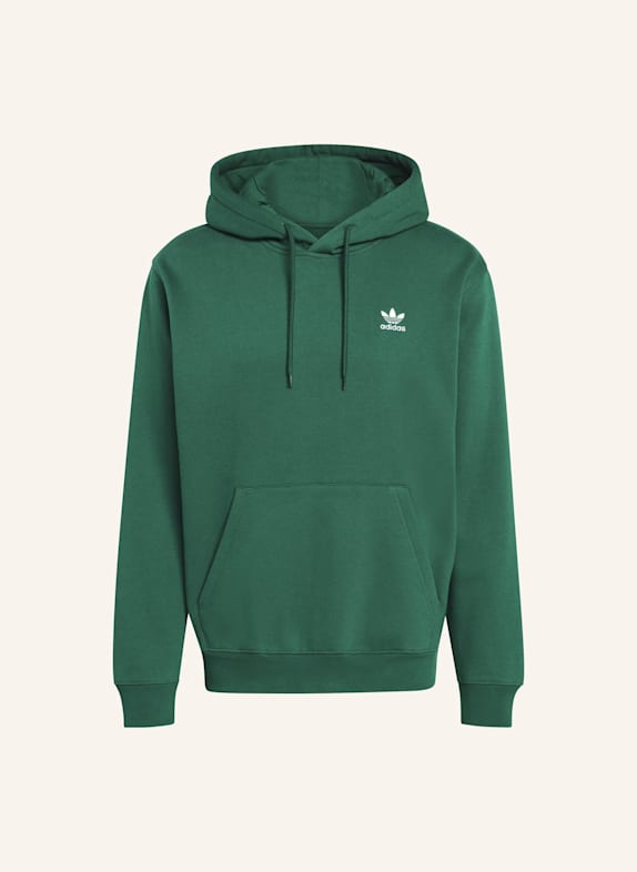 adidas Originals TREFOIL ESSENTIALS LOOSE HOODIE GRÜN