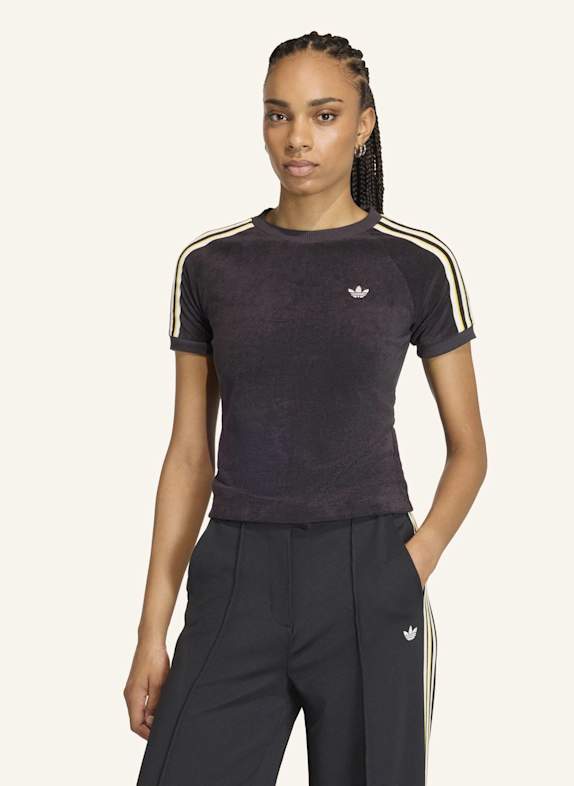 adidas Originals T-Shirt TERRY TOWEL CALI aus Frottee SCHWARZ